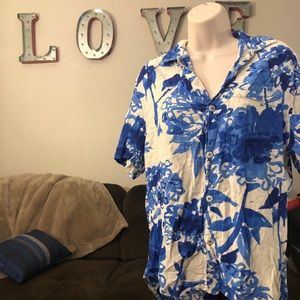 🔵🔵ORIGINAL BLUE PATTERN JAMS WORLD TOP